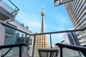 DT 1BR with Rogers Centre and CN Tower View and Parking